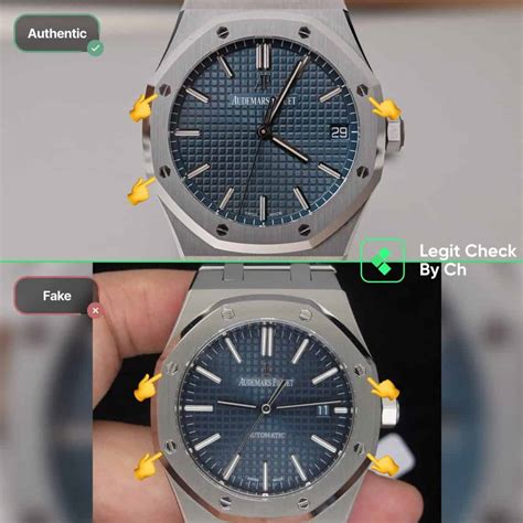 how to tell fake audemars piguet royal oak|false audemars piguet sighting.